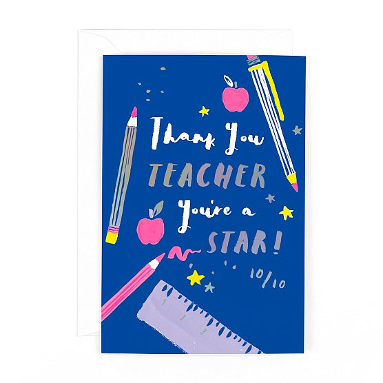 Lemonade Thank You Teacher Card – Aurelie And Rose