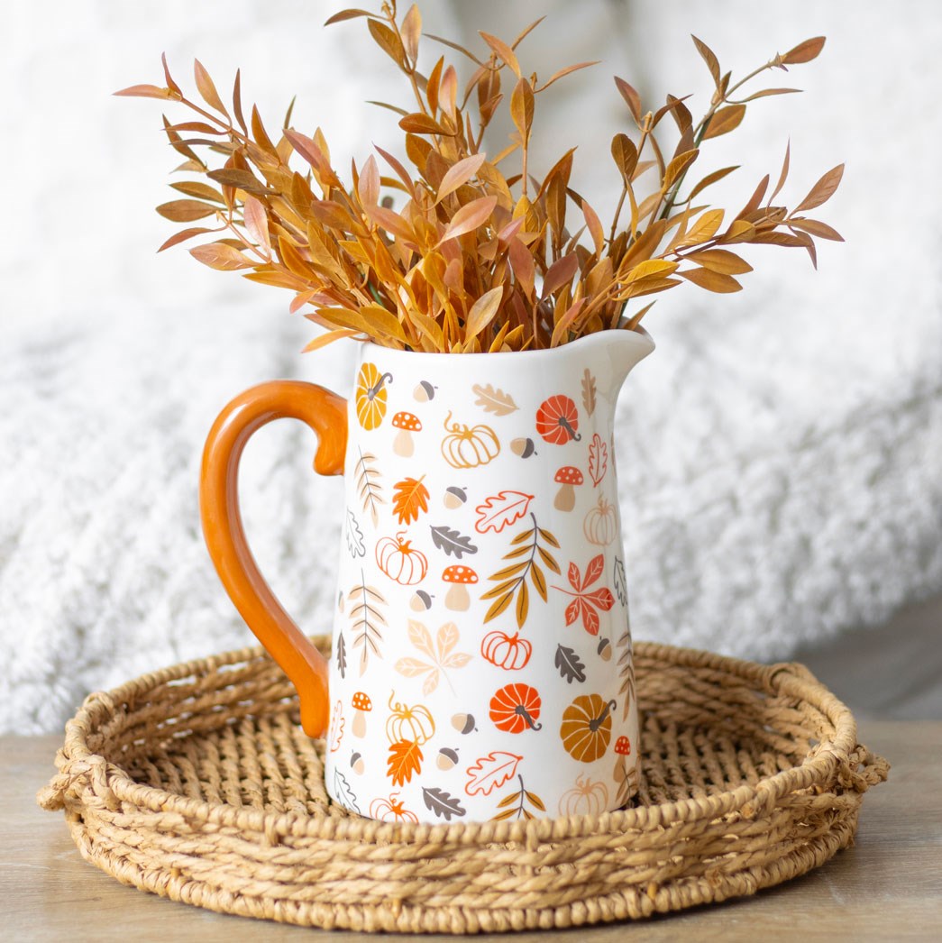 Autumn Leaves Jug