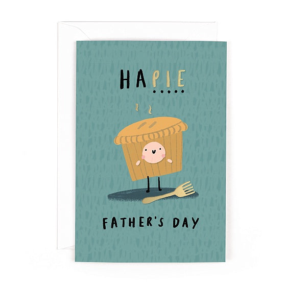 Birthday Suit Pie Father's Day Card