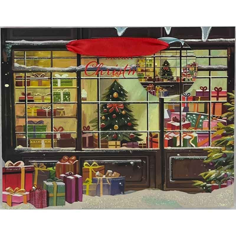 Christmas Small Gift Bag Shop Window