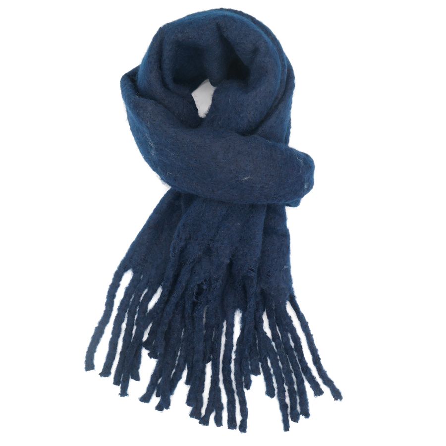 Chunky Scarf Denim Blue