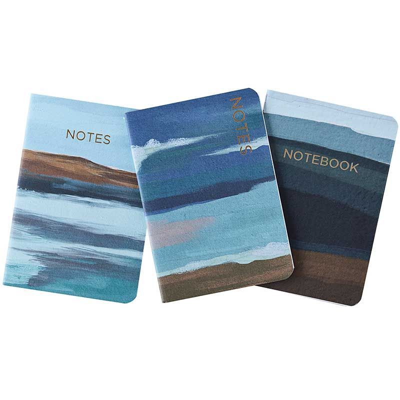 A6 Notebook Triple Pack Coast