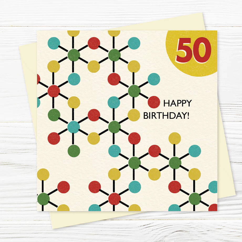 Festival Hall 50th Birthday Card