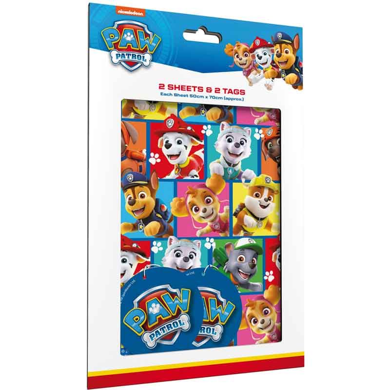 Gift Wrap Pack Paw Patrol