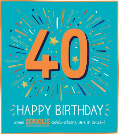 Happy Jackson 40 Birthday Card