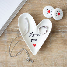 Load image into Gallery viewer, Love You Heart Trinket Dish
