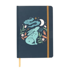 Load image into Gallery viewer, Midnight Hare A5 Hardback Notebook
