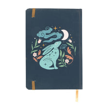 Load image into Gallery viewer, Midnight Hare A5 Hardback Notebook
