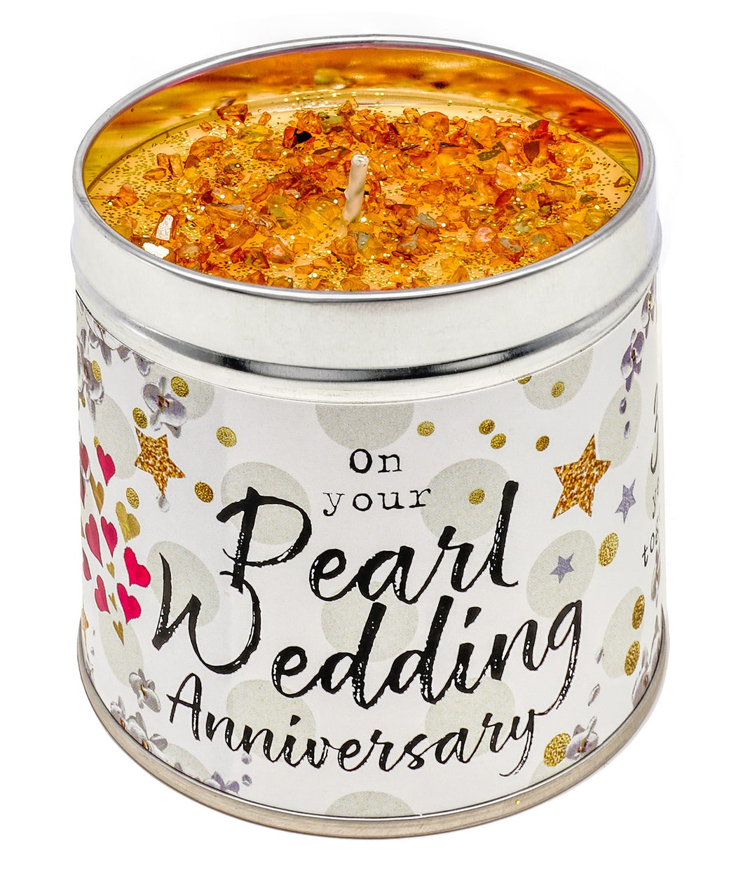 Just Because Candle Pearl (30th) Wedding Anniversary