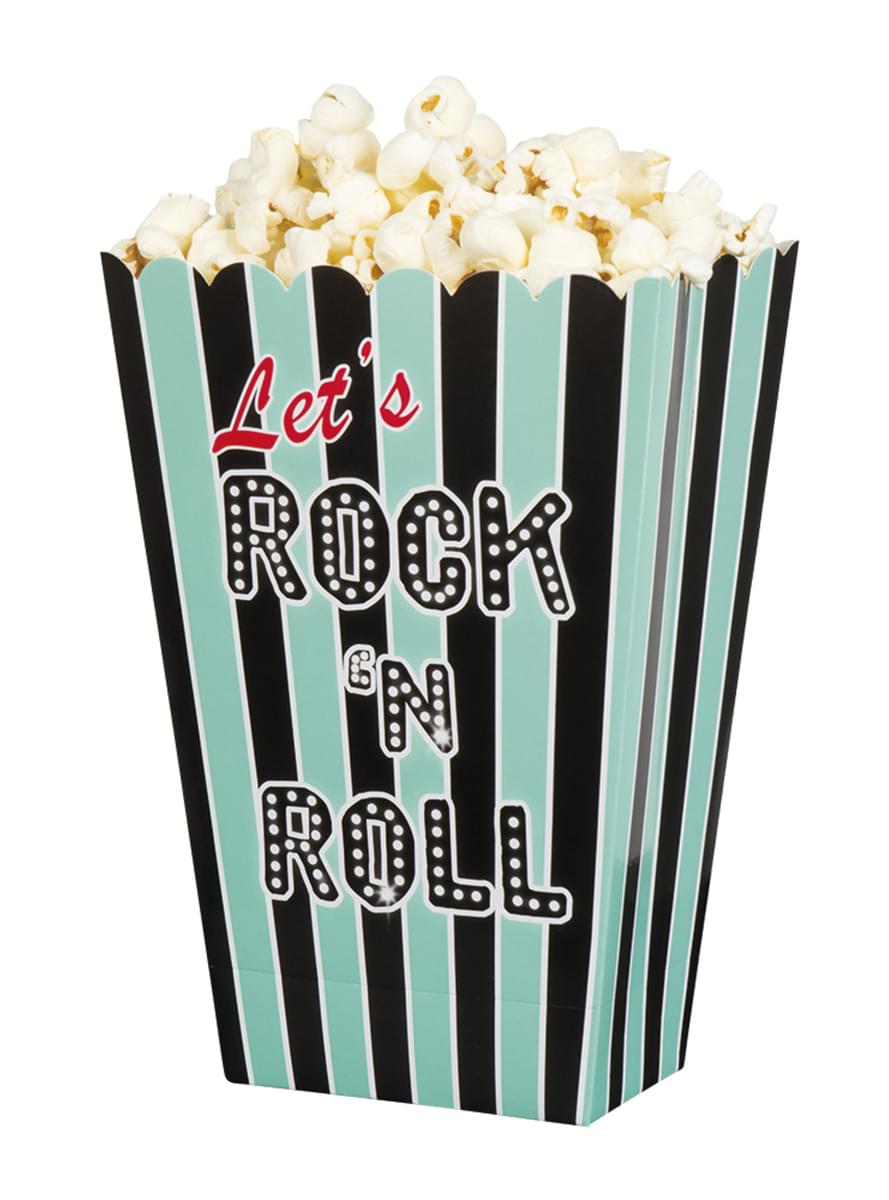 Rock N Roll Popcorn Boxes