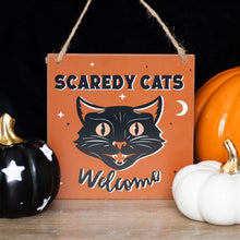 Load image into Gallery viewer, Scaredy Cats Sign
