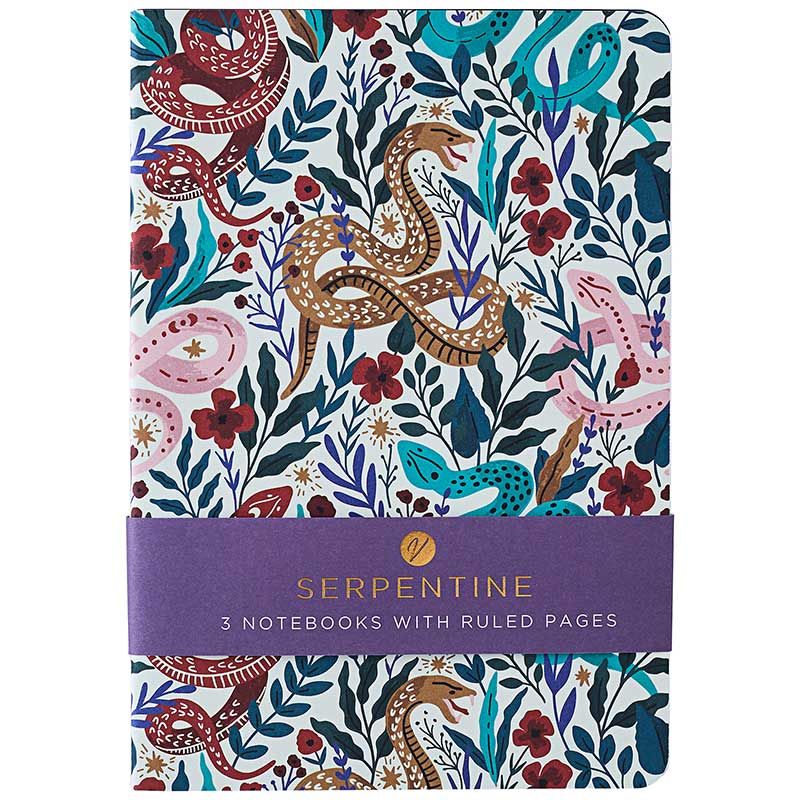 A5 Notebook Triple Pack Serpentine