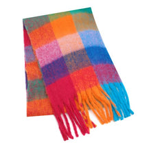 Load image into Gallery viewer, Tartan Scarf Multi
