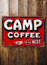 Load image into Gallery viewer, Vintage Small Sign Camp Coffee
