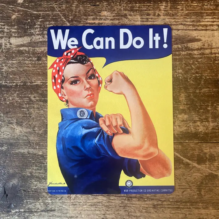 Vintage Small Sign We Can Do It