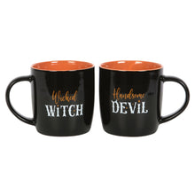 Load image into Gallery viewer, Wicked Witch &amp; Handsome Devil Mugs Set
