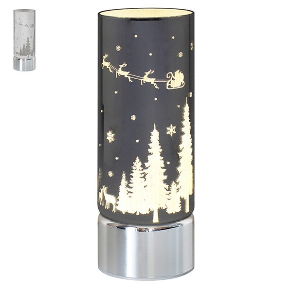 Winter Wonderland LED Tube Lamp Silver Large