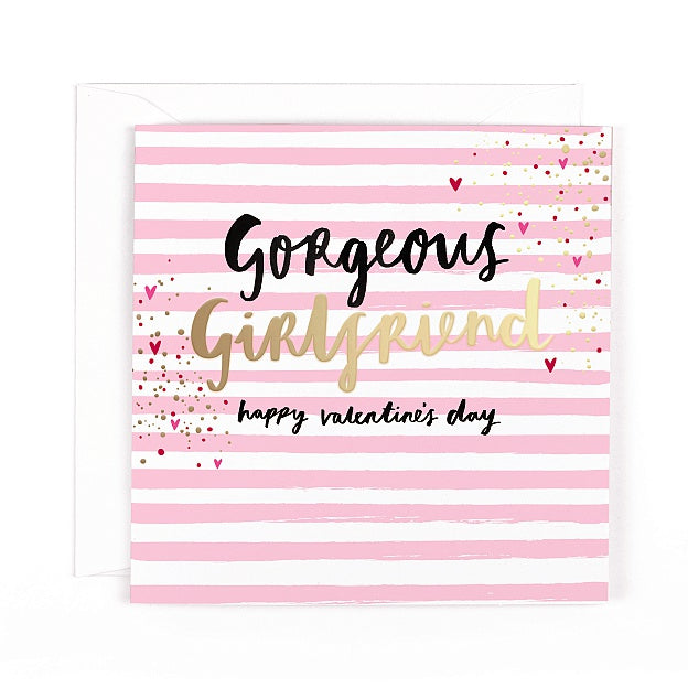 Parasol Valentine Girlfriend Card